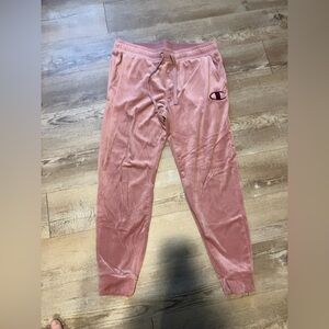 Women’s champion velour pants size large like new condition